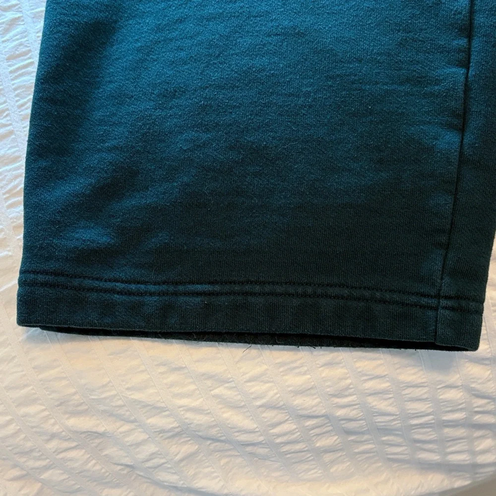 ALO SWEATSET Dark Green Crewneck Sweatshirt and Sweatpants Set